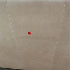 Open Box: Laurent Leather Sofa (86"W) - LudlowLeather Sand, Cool Walnut