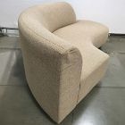 Open Box: Laurent Right-Arm Wedge Chaise - Performance Marled Basketweave Camel, Cool Walnut