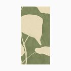 Green &amp; White Flower Wall Art