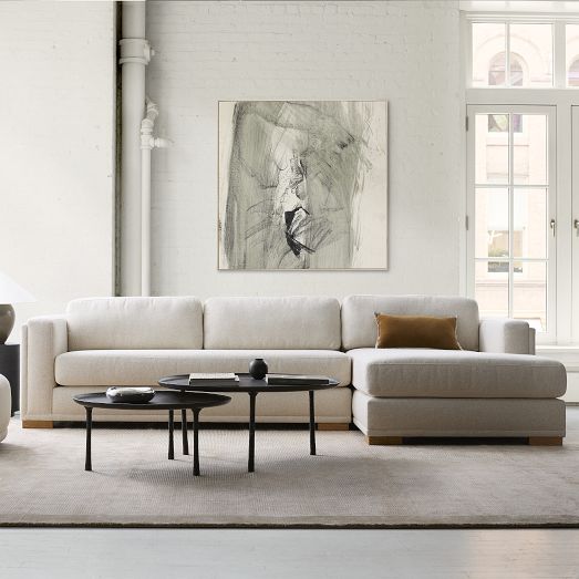 Nassau 2-Piece Chaise Sectional (122") by West Elm