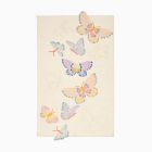 Flying Butterfly Wool Rug