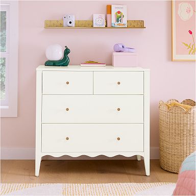 pink and white dresser 5-Drawer Chest by Landmark Pearlstein's Decorative Pink And White Patterned Chest Of Drawers Evolur Aurora 7 Drawer Double