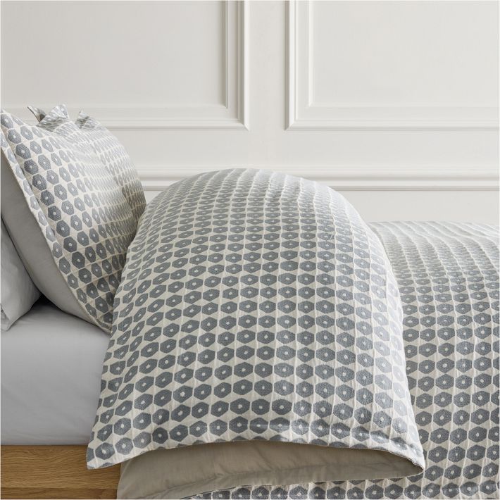 Woven Stripe Duvet Cover & Shams | West Elm