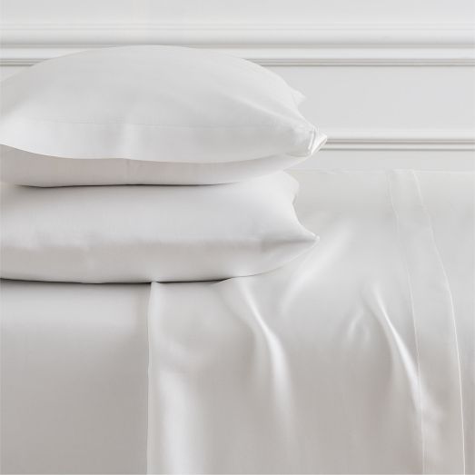 west elm Silky TENCEL シーツセット キング Silky TENCEL Sheet Set & Pillowcases | West Elm
