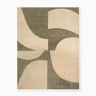 Open Box: Brook Tufted Wool Rug, (5' x 8') - Vetiver Green