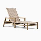 Open Box: Granada Outdoor Chaise Lounge - Driftwood, Pumice Webbing