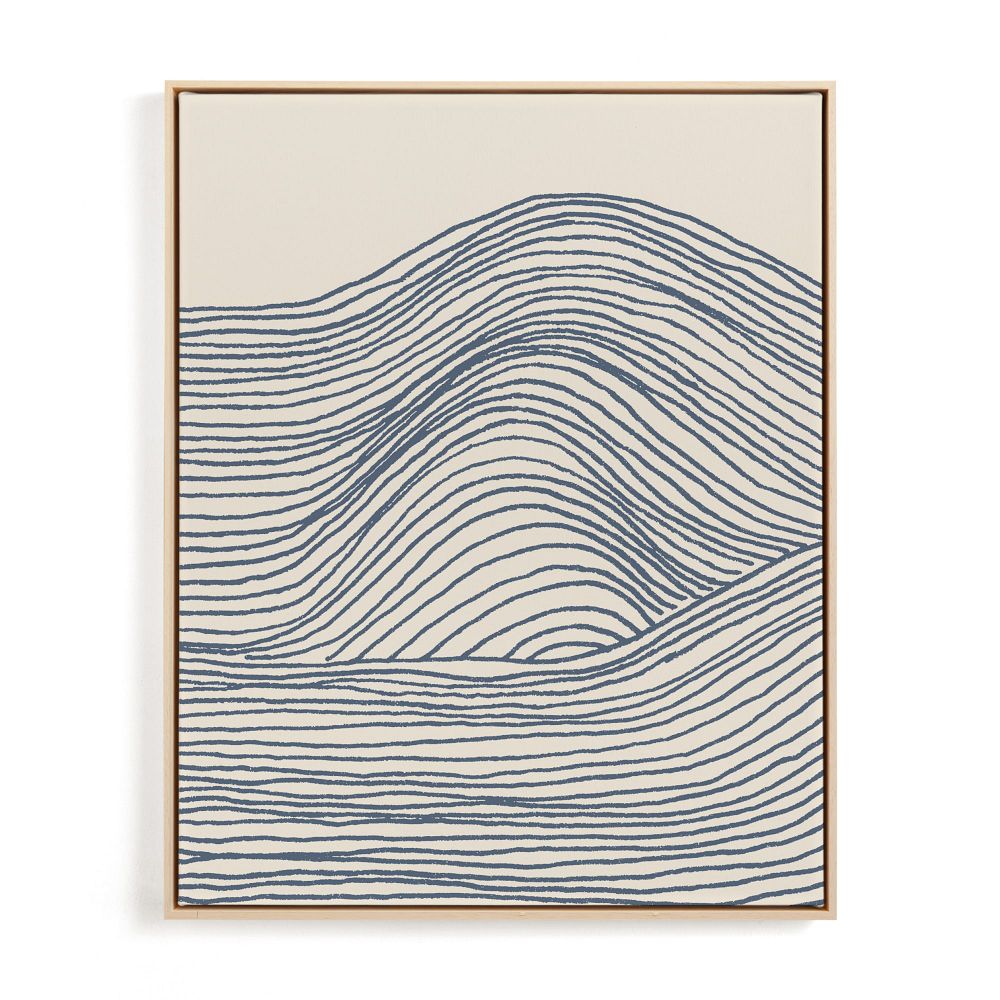 Rolling Waves Print Wall Art by Minted for West Elm by West Elm