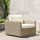 Westport Wicker Slim Profile Outdoor Lounge Chair