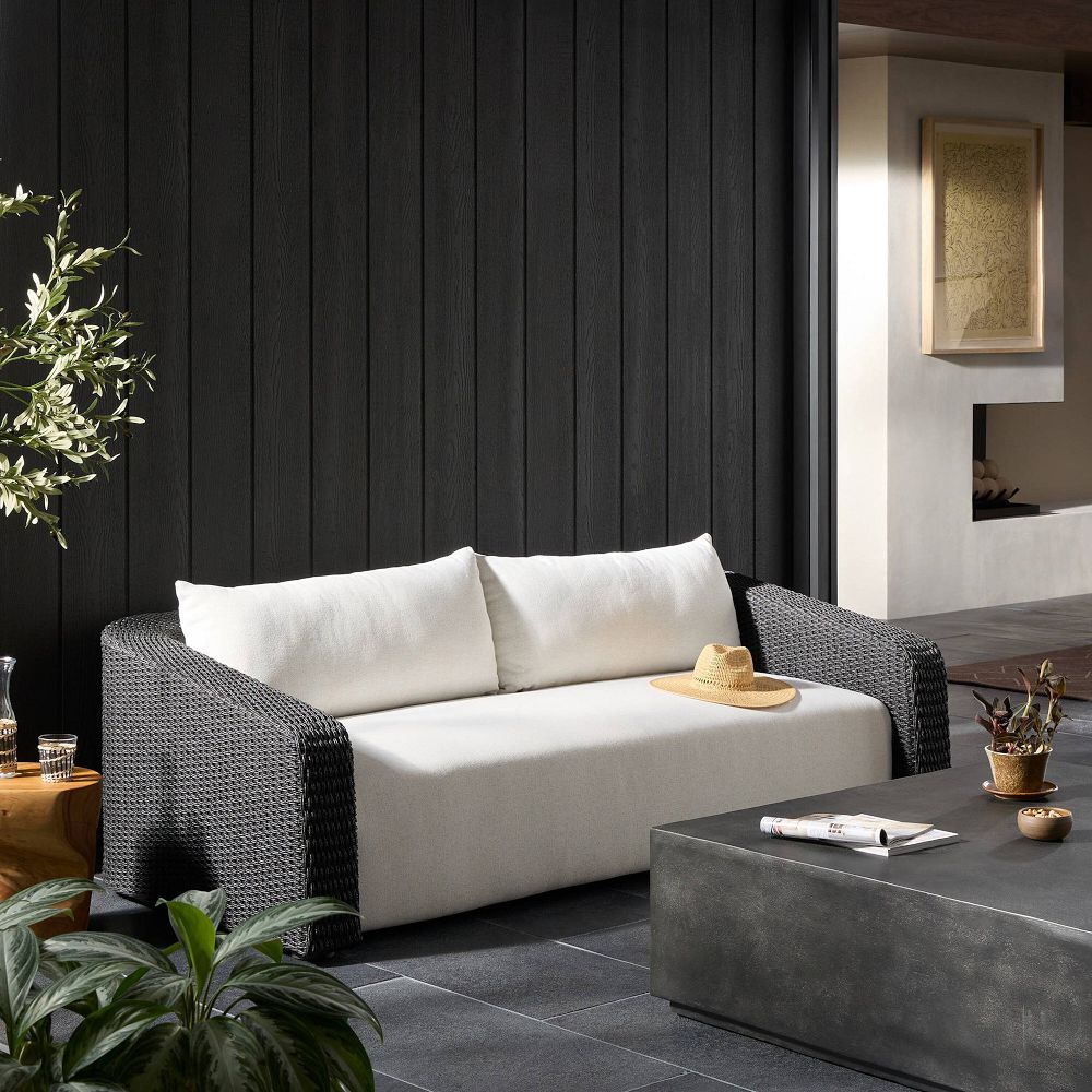 Solenne Outdoor Sofa (88") by West Elm