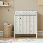 Scalloped Narrow Dresser with Removable Topper (35")