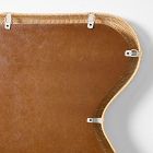 Woven Rattan Mirror (48")
