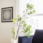 Faux Bean Leaf Branch