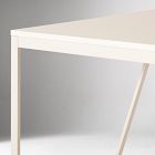 Tandem Worktable (72"), Desk (60") &amp; Work Stool Set