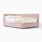 Avalon Upholstered Corner Storage Bed