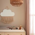 Cloud Fringe Mirror (24"W x 29.5"H)