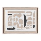 Shapes Of Me Floating Canvas Wall Art