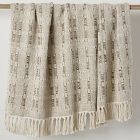 Checker Stripe Pillow Cover &amp; Throw Set