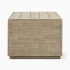 Volume Outdoor Square Storage Side Table (26")