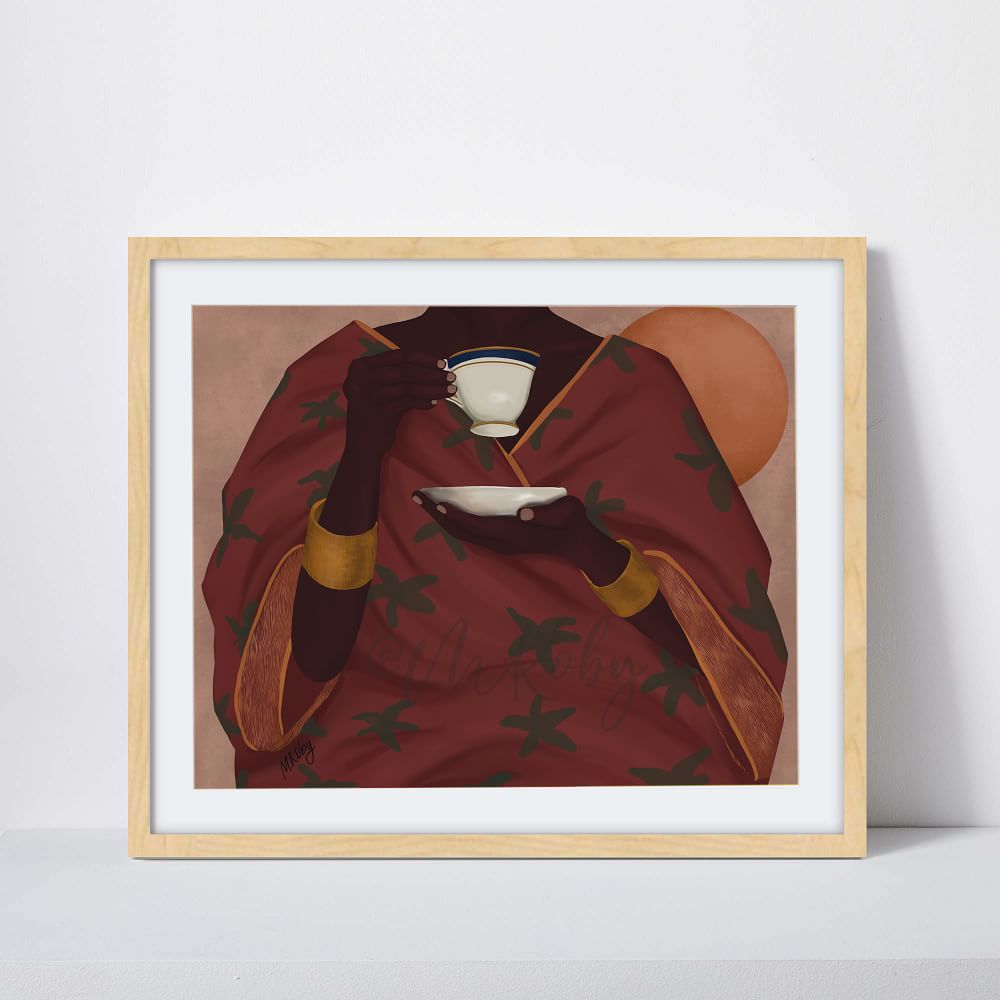 Melissa Koby Framed Print - Wisdom by West Elm
