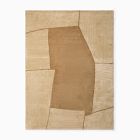 Torn Shape Wool Rug