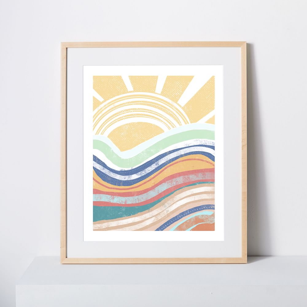 Walker Noble Studios Framed Print - Let the Sunshine In by West Elm