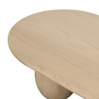 Orb Base Oval Coffee Table (43.5")