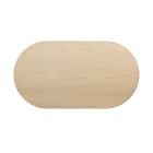 Orb Base Oval Coffee Table (43.5")
