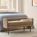 Celine Bench - Wood Legs