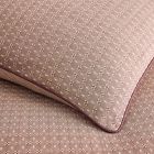 Reversible Micro Pattern Duvet Cover &amp; Shams