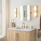 Jones Glass Sconce (5"&ndash;18")