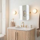 Jones Glass Sconce (5"&ndash;18")