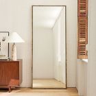 Stone Veneer Floor Mirror