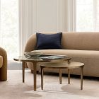 Elwell Glass &amp; Metal Nesting Coffee Tables (24"&ndash;32")