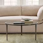 Elwell Glass &amp; Metal Nesting Coffee Tables (24"&ndash;32")