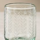 Pierce &amp; Ward Etched Double Old Fashioned Glass Sets