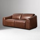 Indira Leather Power Recliner Sofa (85"&ndash;116")