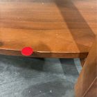 Open Box: Nary Marble Coffee Table (48") - Cool Walnut