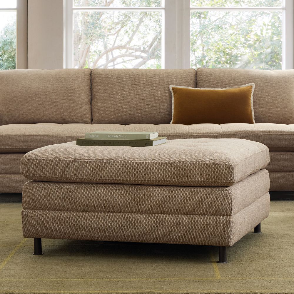 Clarisse Ottoman by West Elm