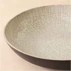 Crackle Ceramic Centerpiece Bowl