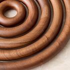 Pierce &amp; Ward Spindle Wood Trivet