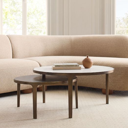 Elwell Mix & Match Nesting Coffee Tables (24"-32") by West Elm