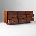 Collins Solid Wood 9-Drawer Dresser (75")