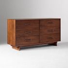 Collins Solid Wood 6-Drawer Dresser (60")