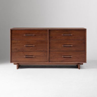 short long dresser HUAHUU 9 Drawer for Bedroom, 60 Inch Dressers & Rattan Chest of Drawers, Large TV Stand for 55, 65, 70 Inch TV, Boho Style, Modern Dresser for, Living Room Imported. Beatrice Tall Dresser