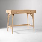 Open Box: Mid-Century Mini Desk (36") - Cerused White