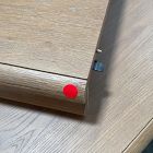 Open Box: Miles Extendable Dining Table (80"-100", seats 6-8) - Toasted Oak