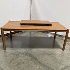 Open Box: Miles Extendable Dining Table (80"-100", seats 6-8) - Toasted Oak