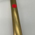Open Box: Oversized Adjustable Curtain Single Rod (144"-204") - Antique Brass