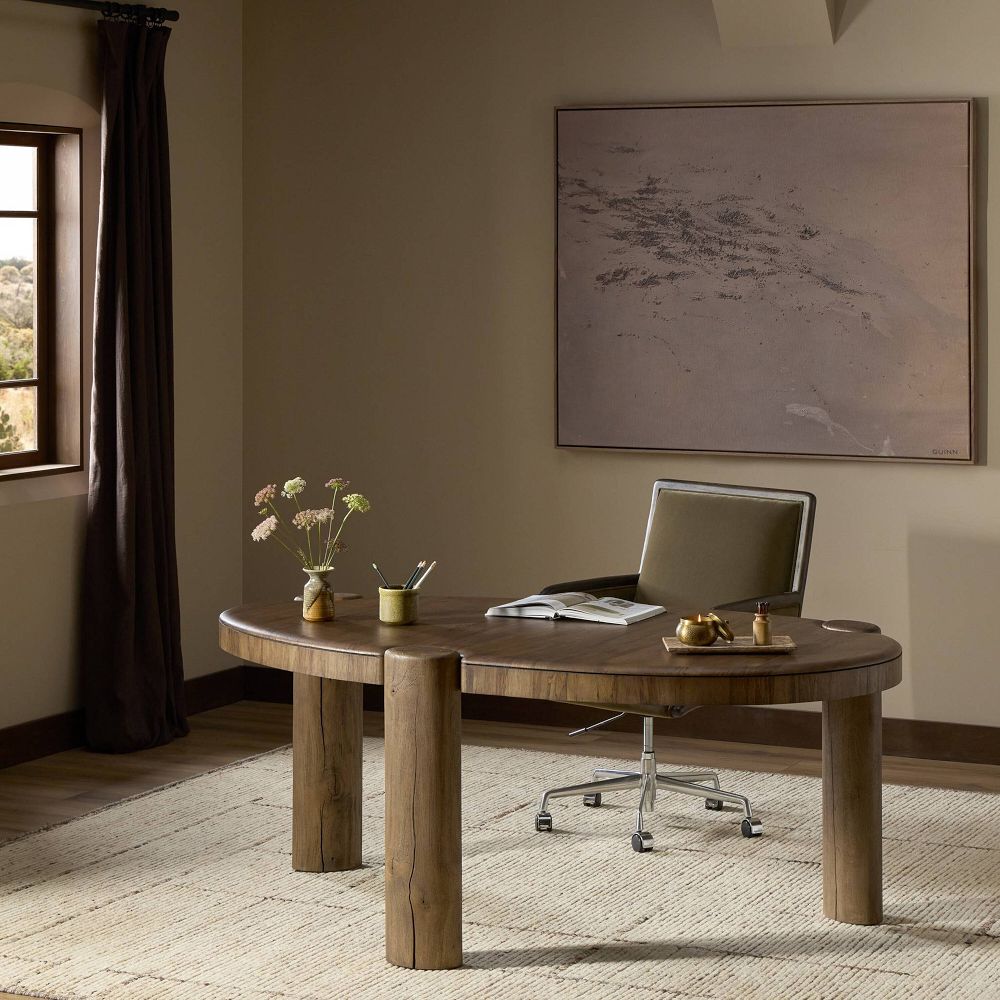Maelle Solid Wood Desk (72") by West Elm