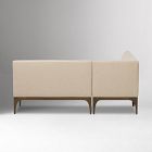 Rafe L-Shaped Dining Banquette (77"&ndash;116")